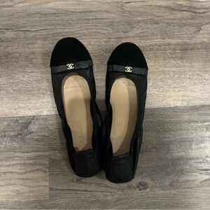 COPY - CHANEL Black ballerina flat